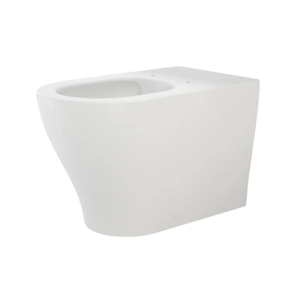 Caroma Luna Cleanflush Wall Faced Back Inlet Pan White - Image 3