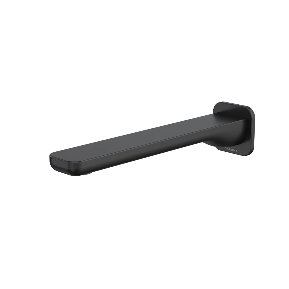 Caroma Luna II Basin/Bath Outlet 220mm Satin Black Lead Free