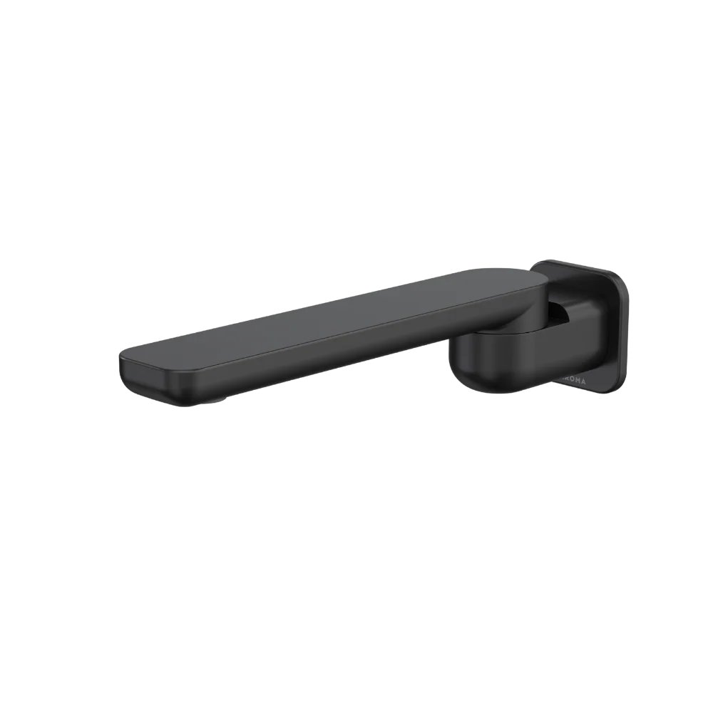 Caroma Luna II Bath Swivel Outlet 220mm Satin Black