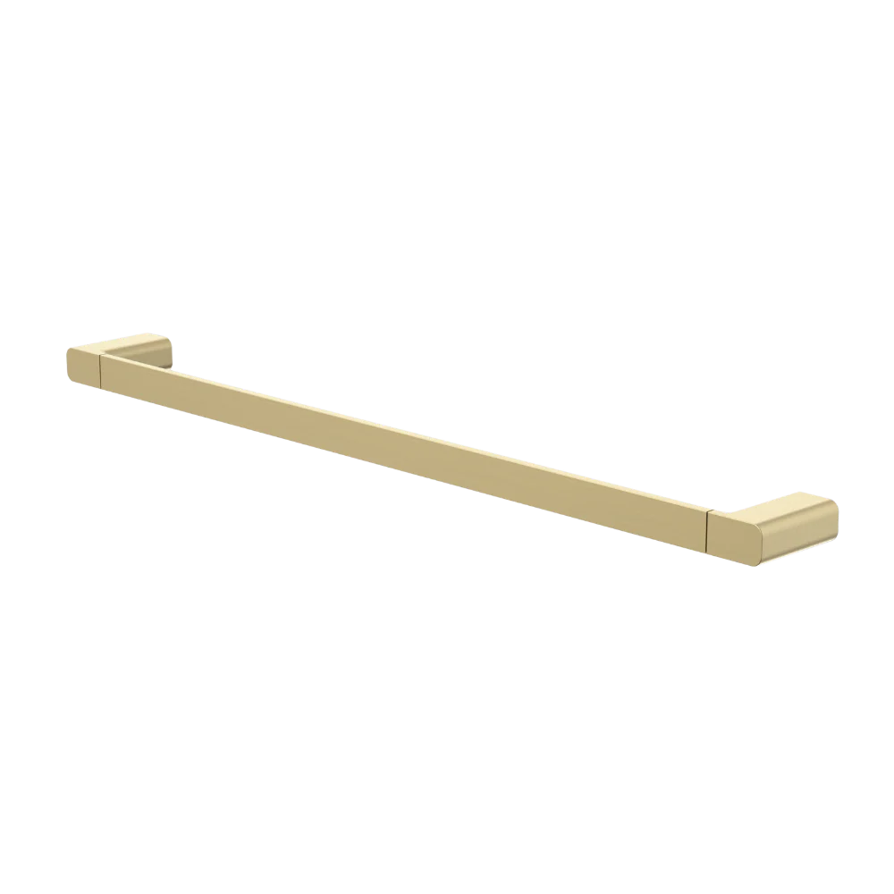 Caroma Luna Single Towel Rail 630mm Brushed Brass - Image 3