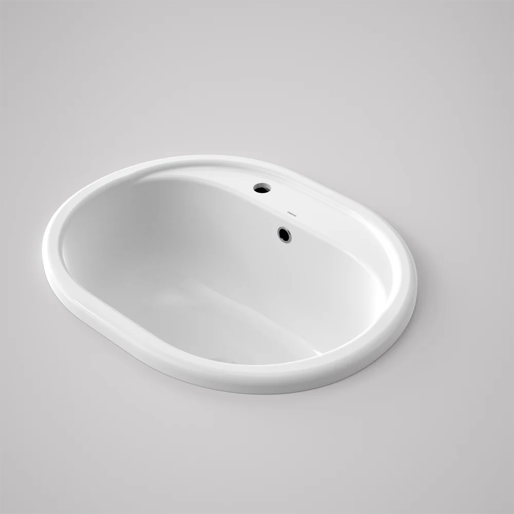 Caroma Metro Utility Basin Left Hand Side Tap Hole - Image 4
