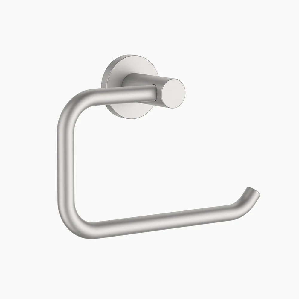 Caroma Round Toilet Roll Holder Brushed Nickel - Image 2