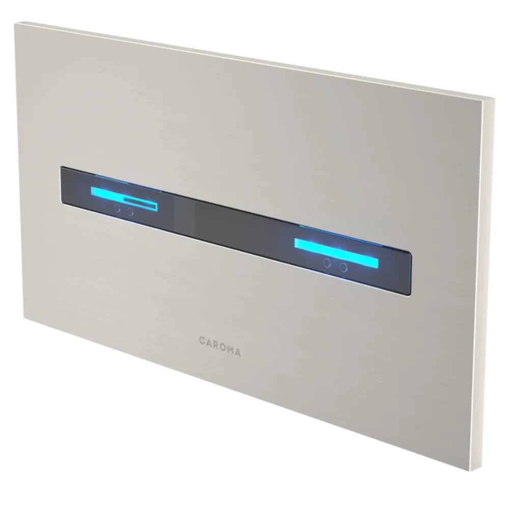 Caroma Smart Command Invisi II Front Panel Only Brushed Nickel - Image 3