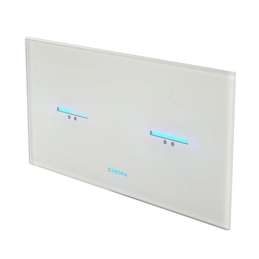 Caroma Smart Command Invisi II Front Panel Only White