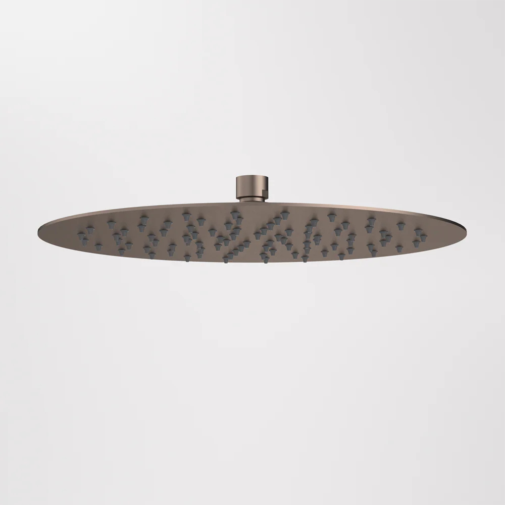 Caroma Urbane II 300mm Round Rain Shower Brushed Bronze - Image 2