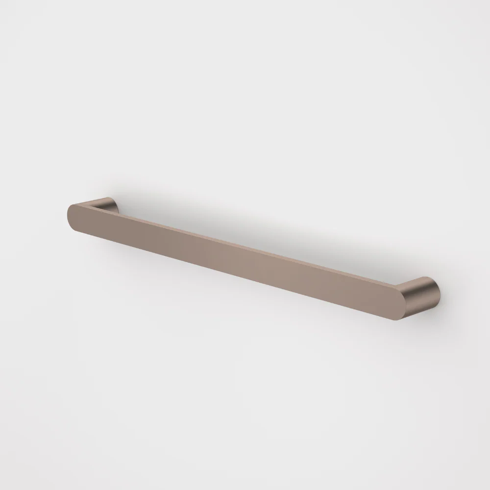 Caroma Urbane II Heated Towel Rail Horizontal Brushed Bronze (Transformer not included) - Image 2
