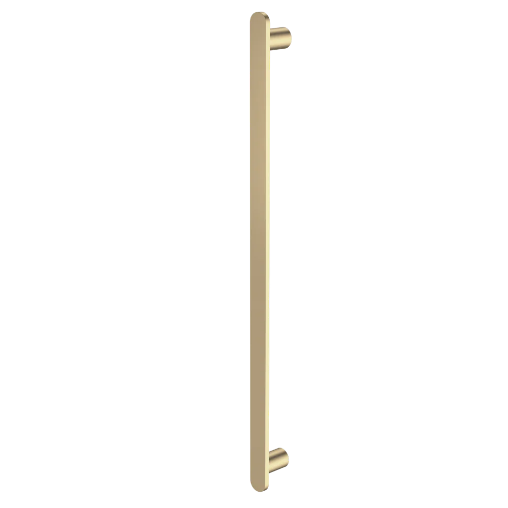 Caroma Urbane II Heated Towel Rail Vertical Brushed Brass (Transformer not included) - Image 3