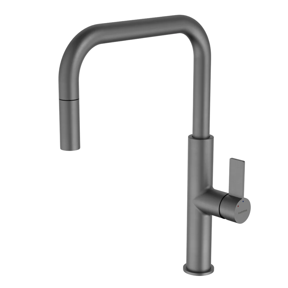 Caroma Urbane II Pull Out Sink Mixer Gunmetal - Image 3