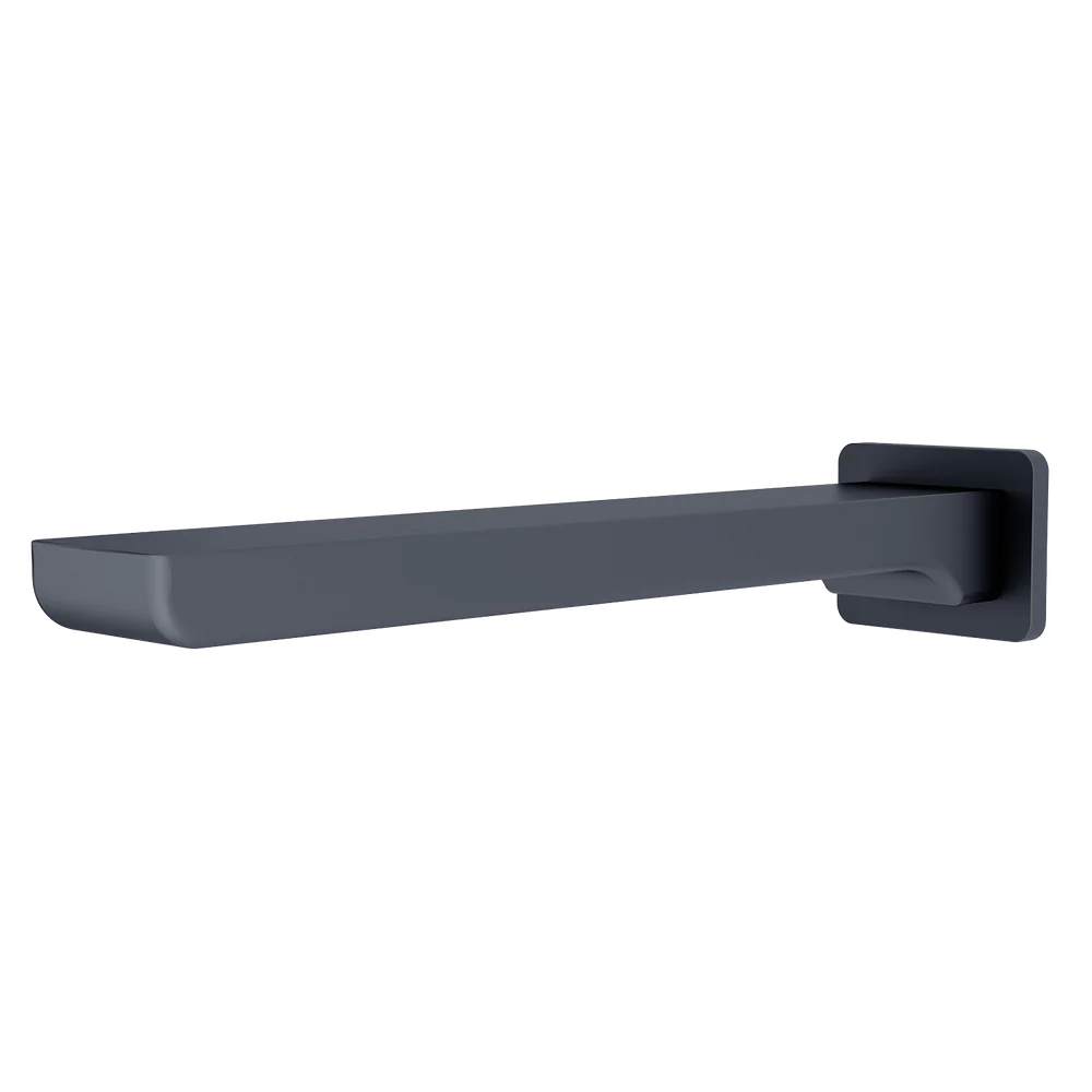 Nero Celia Fixed Bath Spout Only Matte Black - Image 3