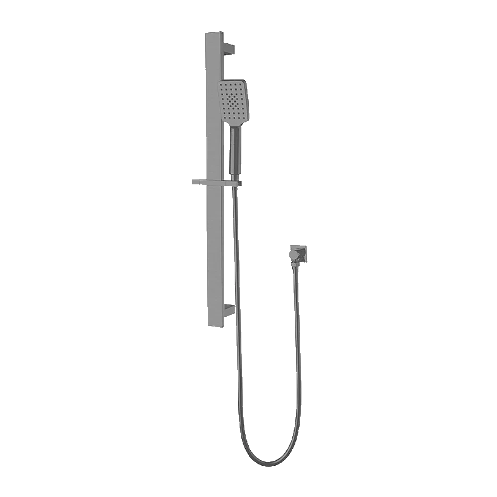 Nero Celia Shower Rail Brushed Gunmetal - Image 3