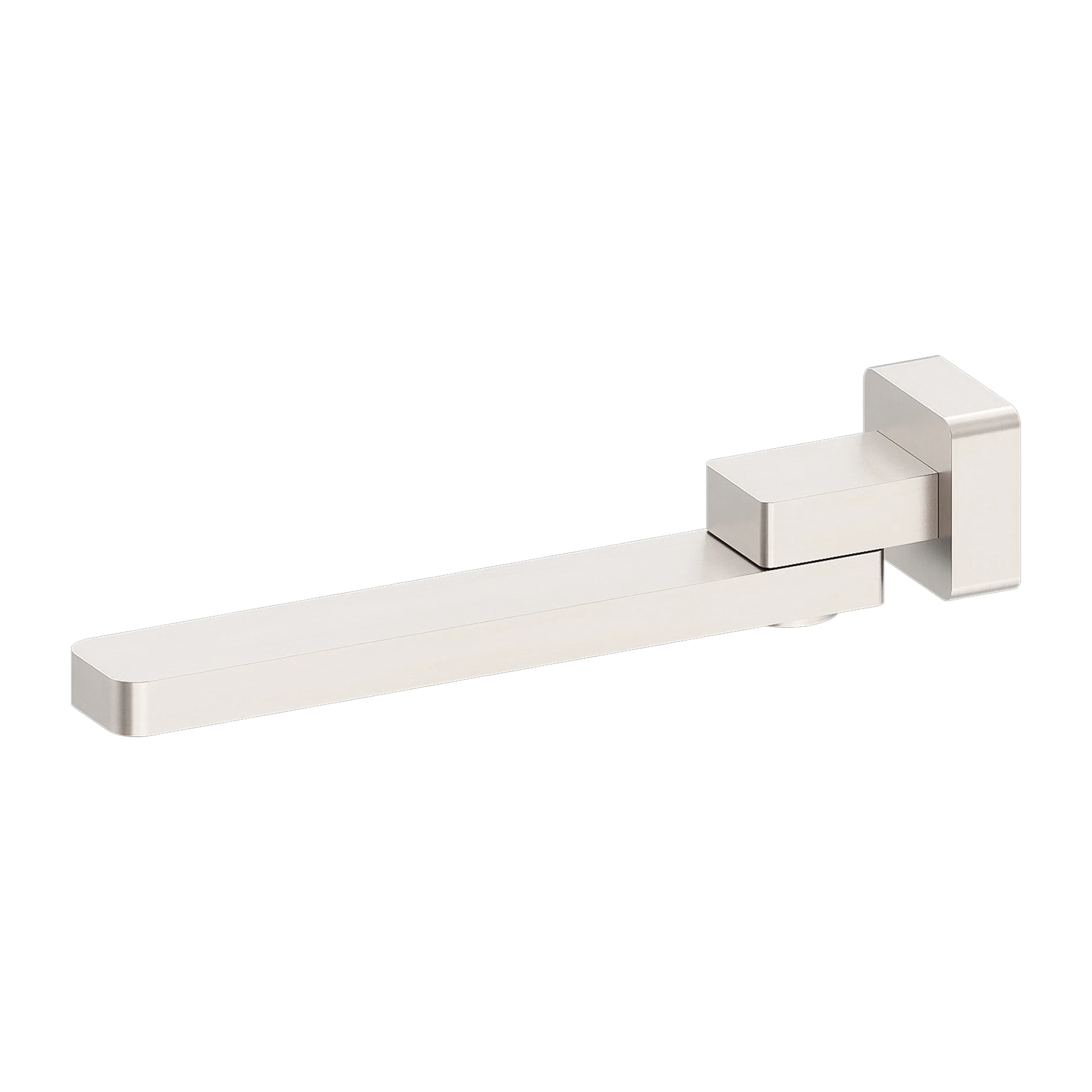 Nero Celia Swivel Bath Spout Only Brushed Nickel