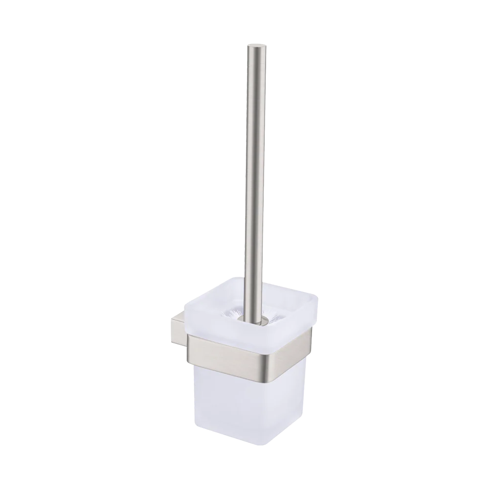 Nero Celia Toilet Brush Holder Brushed Nickel - Image 2