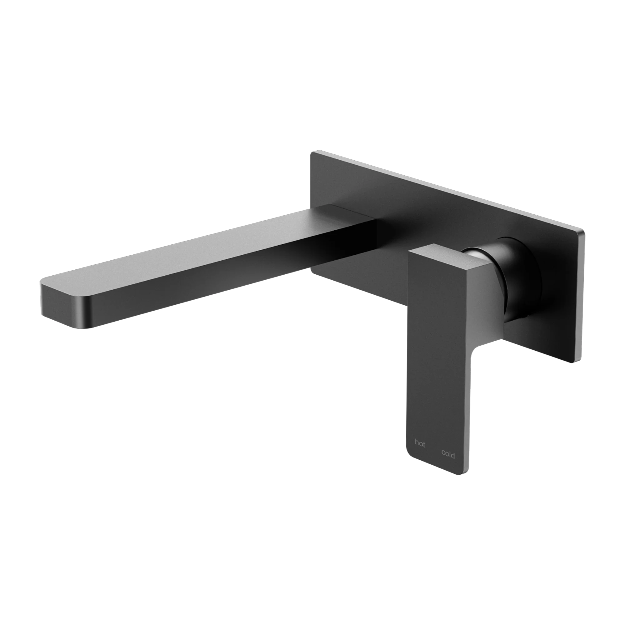 Nero Celia Wall Basin/Bath Mixer Matte Black