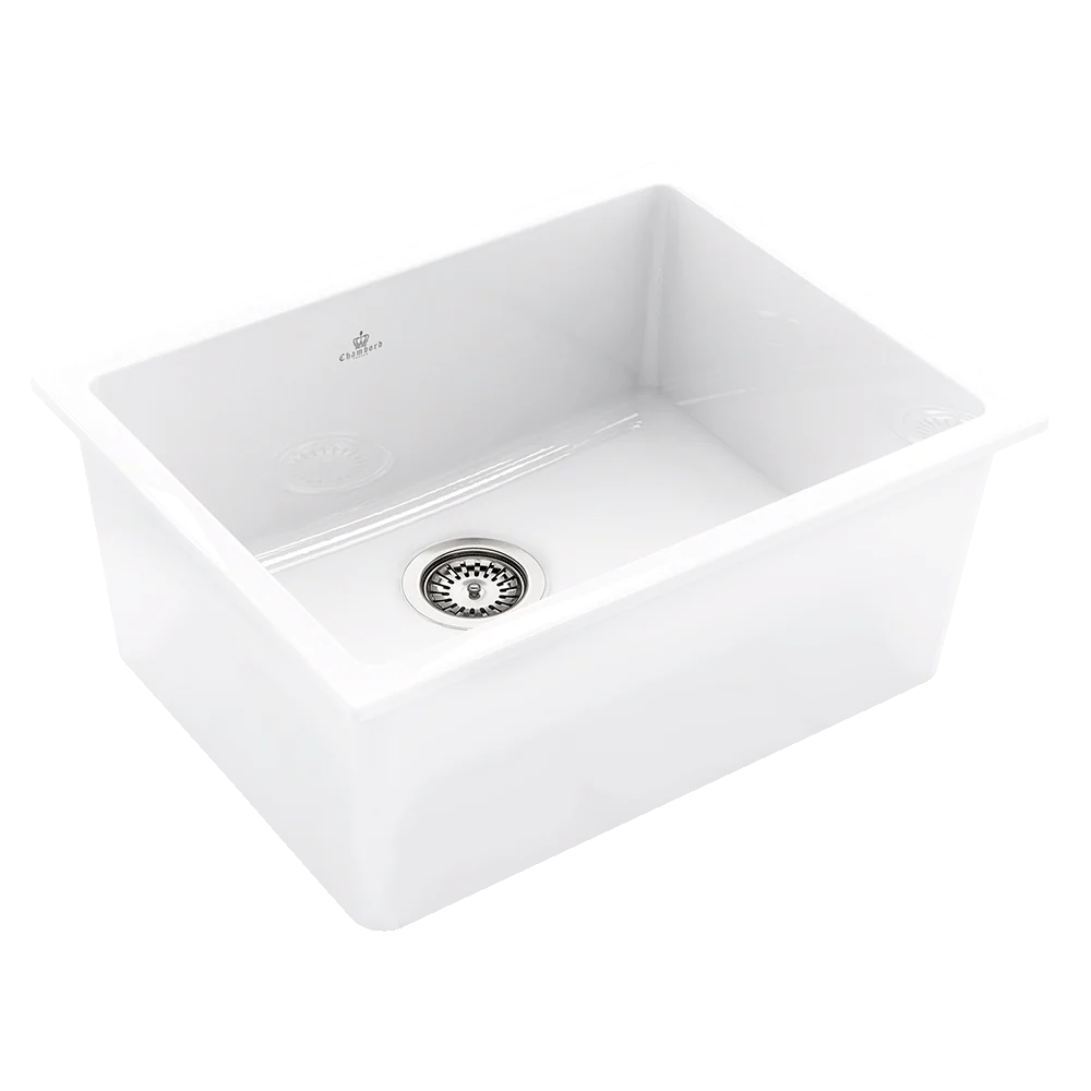 Chambord Constance Large Bowl 610 Fireclay White