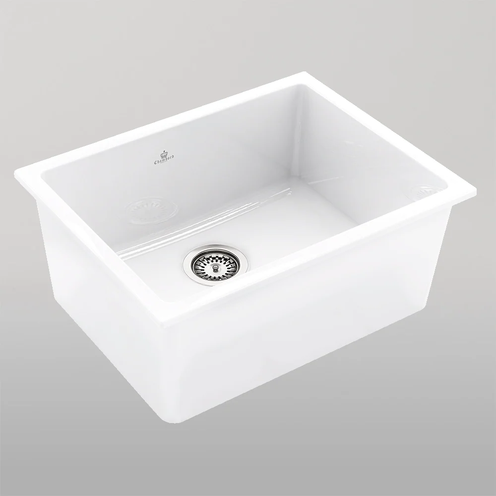 Chambord Constance Large Bowl 610 Fireclay White - Image 2