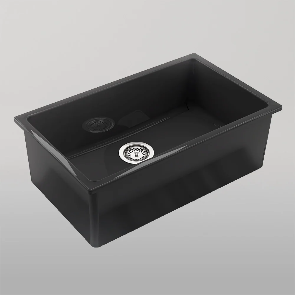 Chambord Constance Large Bowl 760 Fireclay Black - Image 2