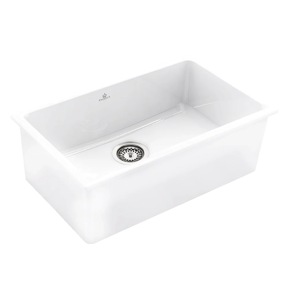 Chambord Constance Large Bowl 760 Fireclay White - Image 3