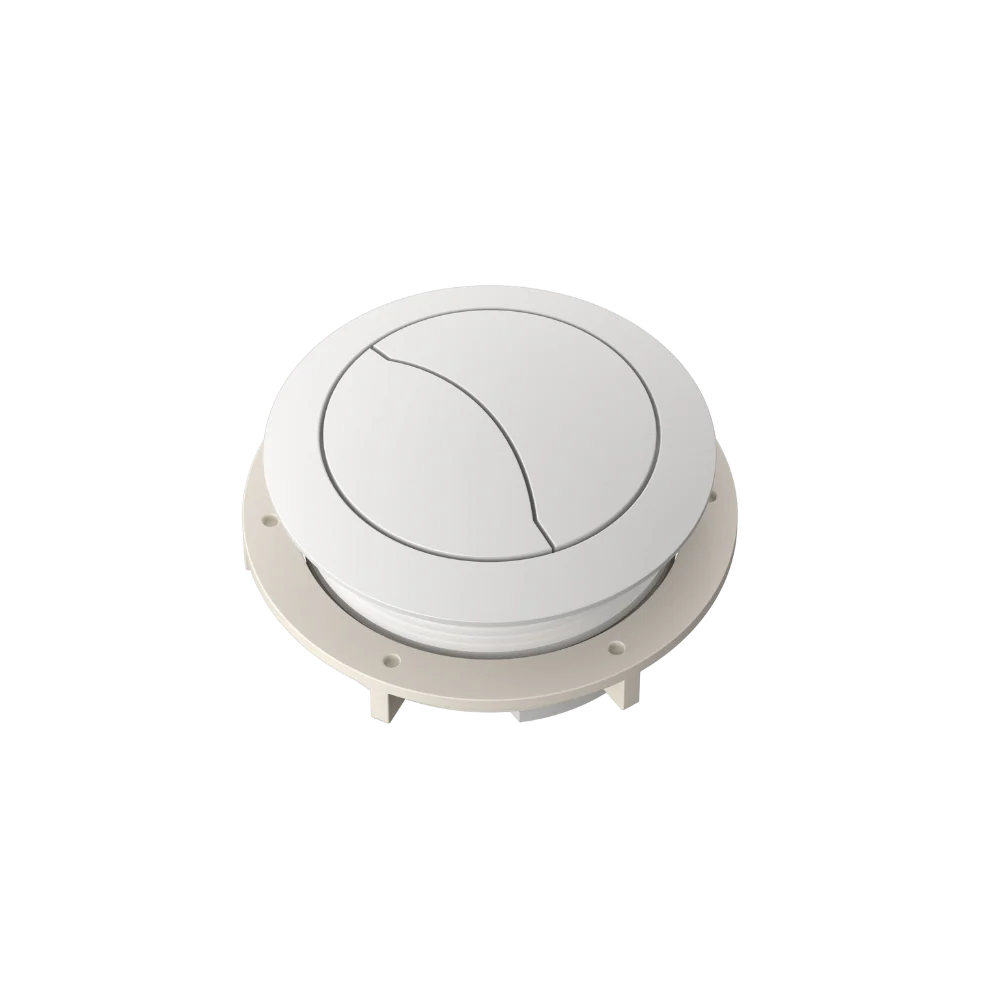 Caroma Cistern Flush Button White - Image 3