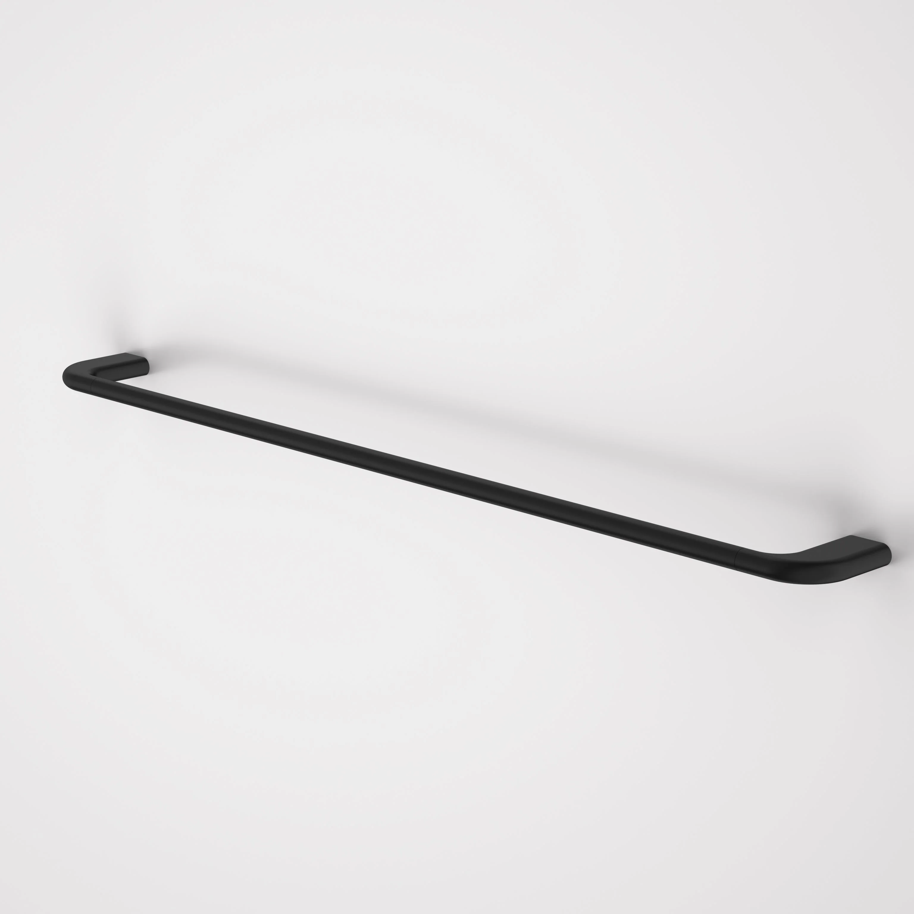 Caroma Contura II 820mm Single Towel Rail Matte Black - Image 2