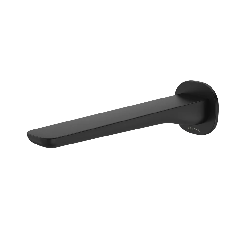Caroma Contura II Basin/Bath Outlet 220mm Lead Free Matte Black - Image 3