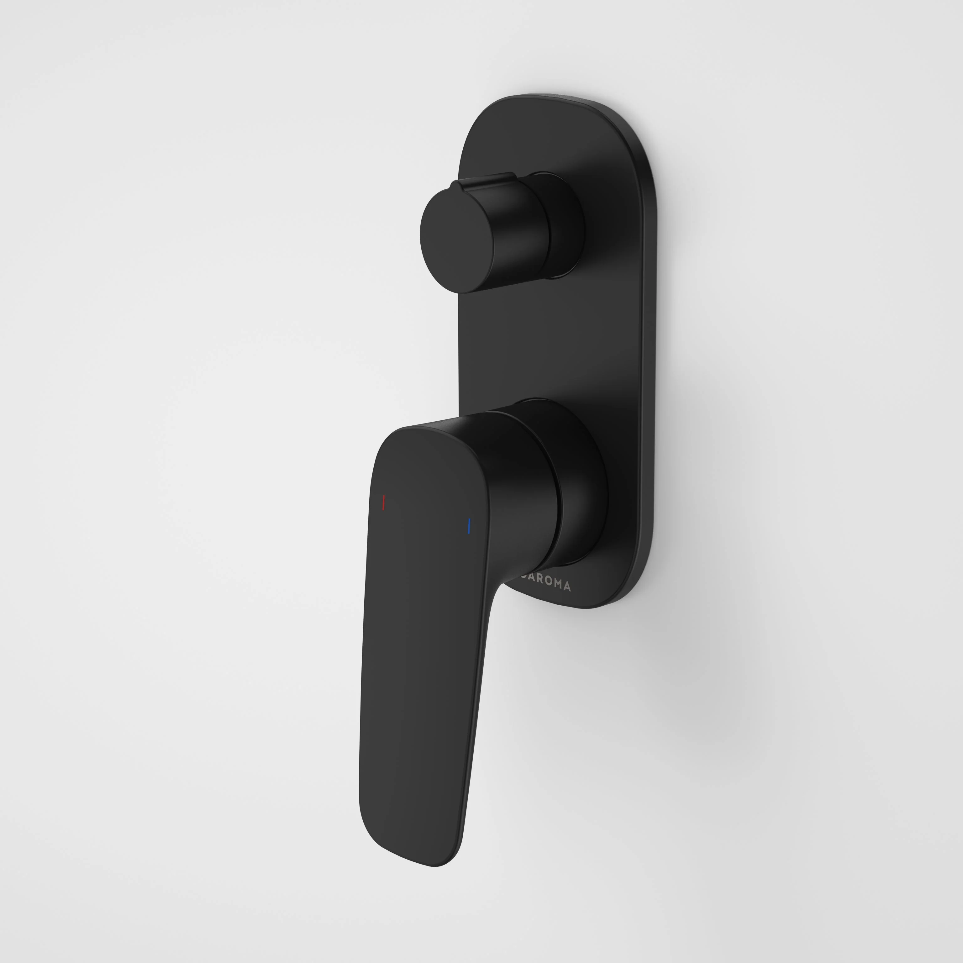 Caroma Contura II Bath/Shower Mixer with Diverter Matte Black - Image 2