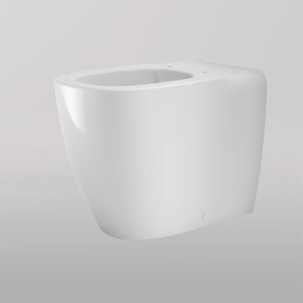 Caroma Contura II Cleanflush Wall Faced (Bottom Inlet) 4S Pan GermGard White - Image 2