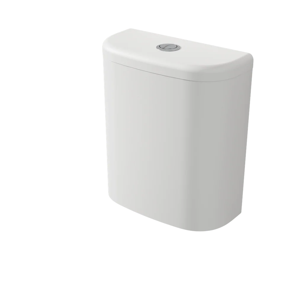 Caroma Contura II Close Coupled 4S RH Cistern Matte White - Image 3