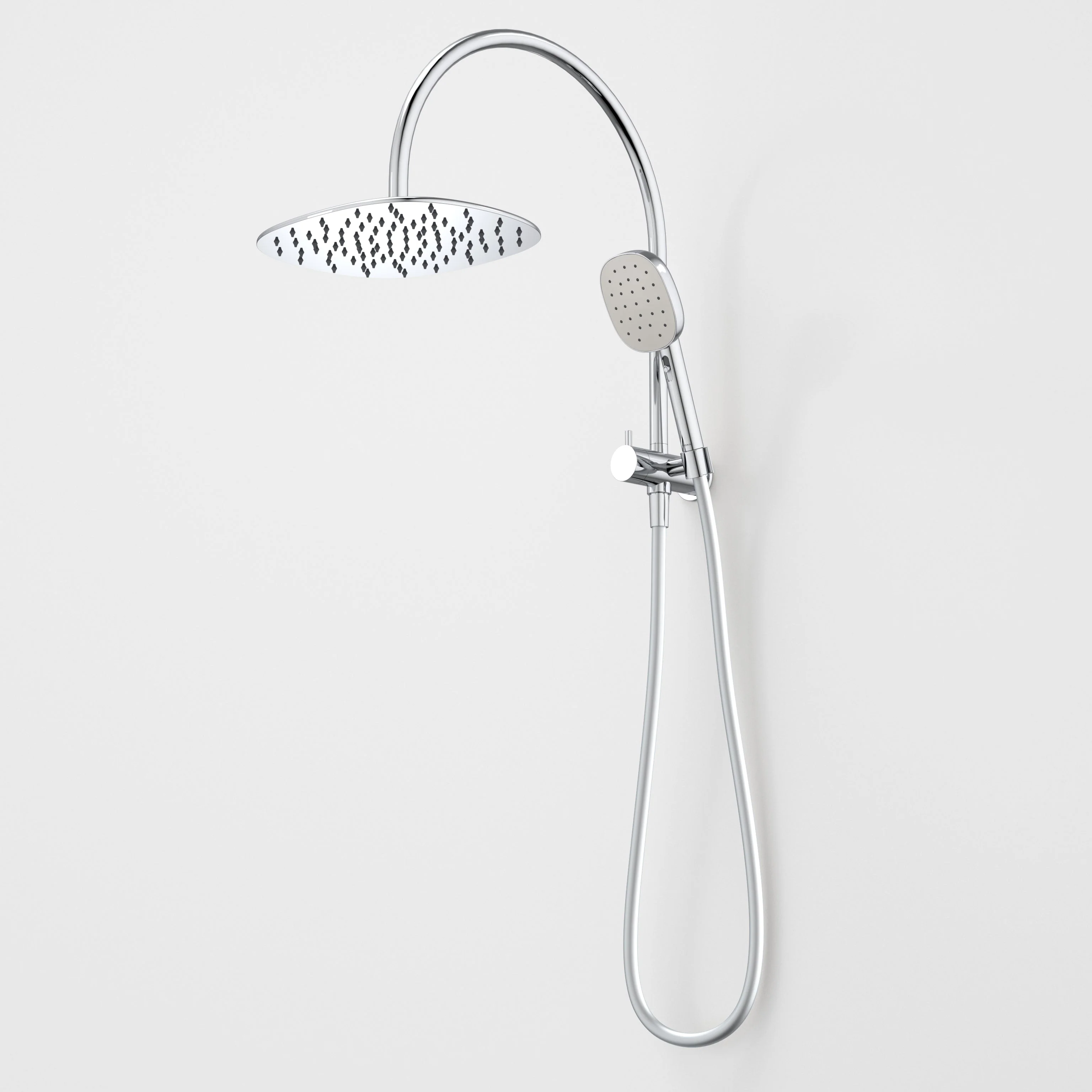 Caroma Contura II Compact Twin Shower Chrome - Image 2