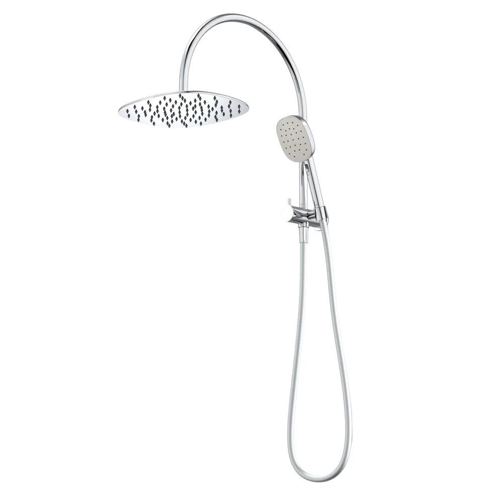 Caroma Contura II Compact Twin Shower Chrome - Image 3