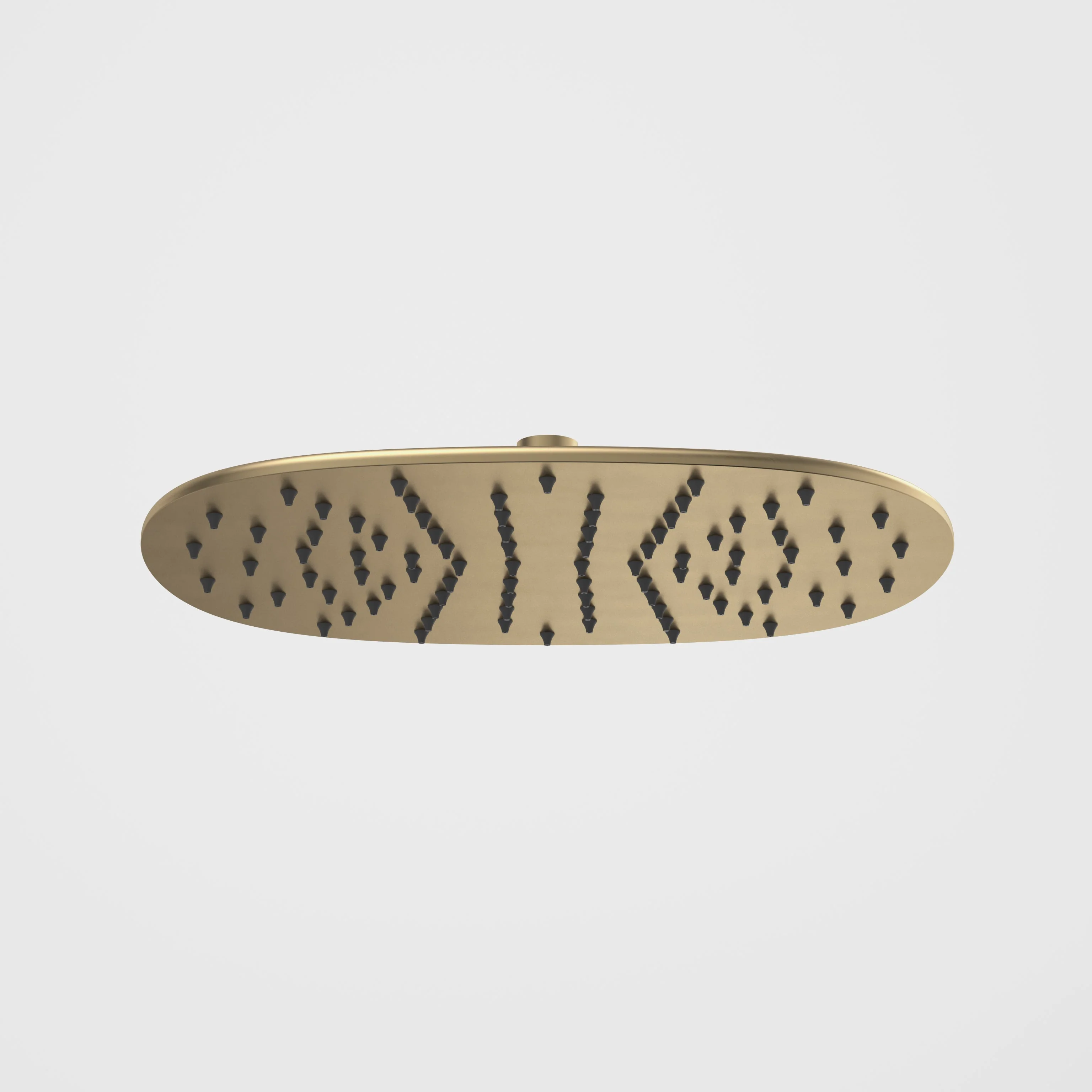 Caroma Contura II Rain Shower 300mm Brushed Brass - Image 2