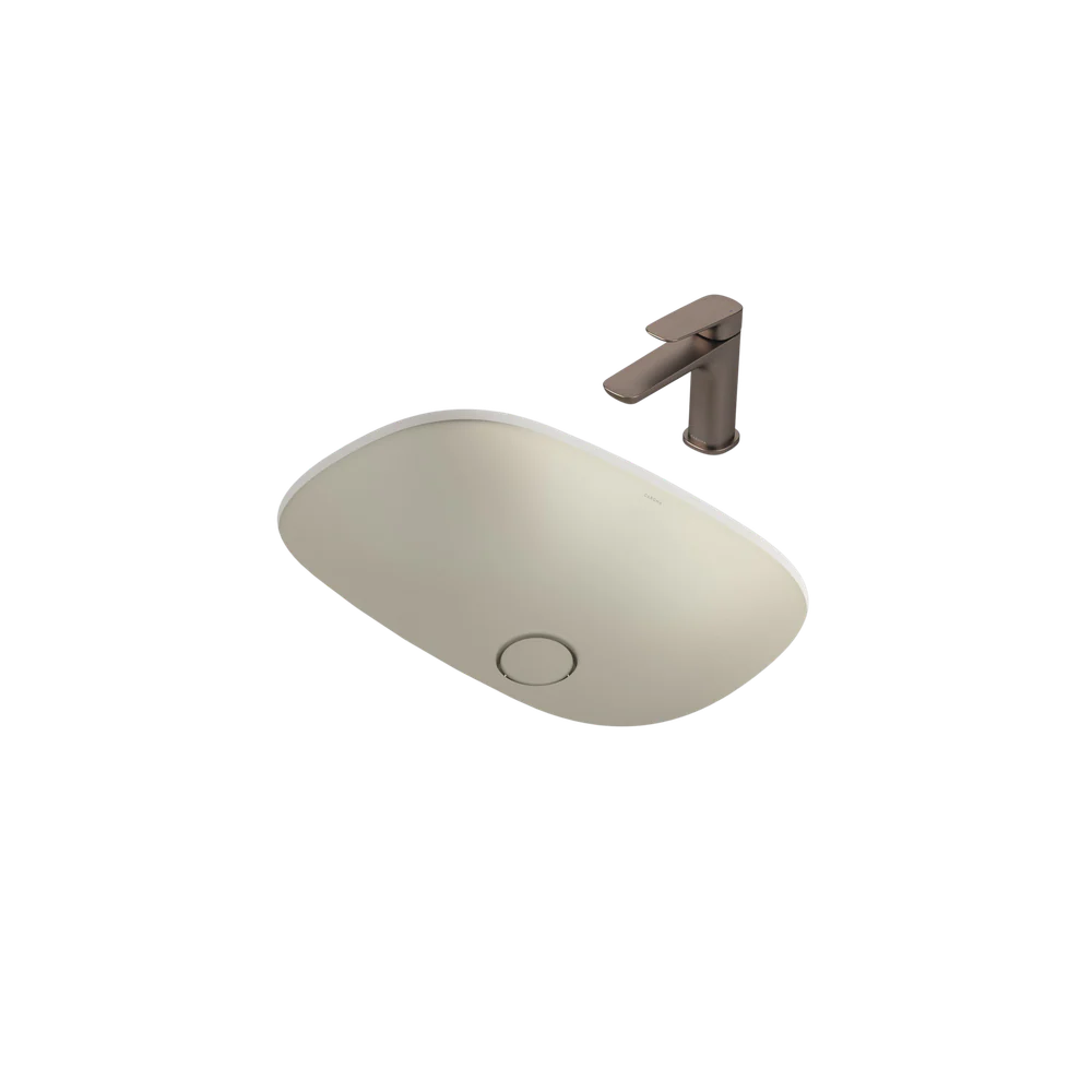 Caroma Contura II Undercounter Basin Matte Clay - Image 3
