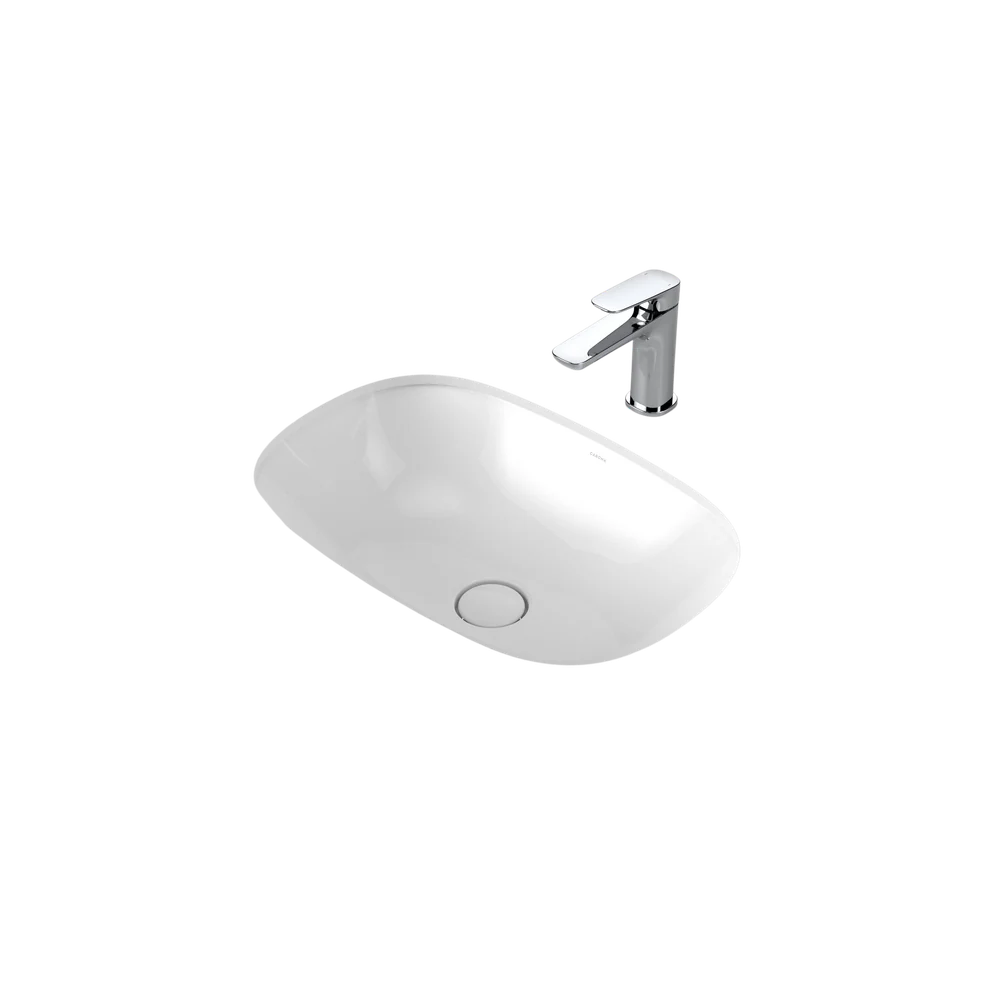 Caroma Contura II Undercounter Basin White - Image 3
