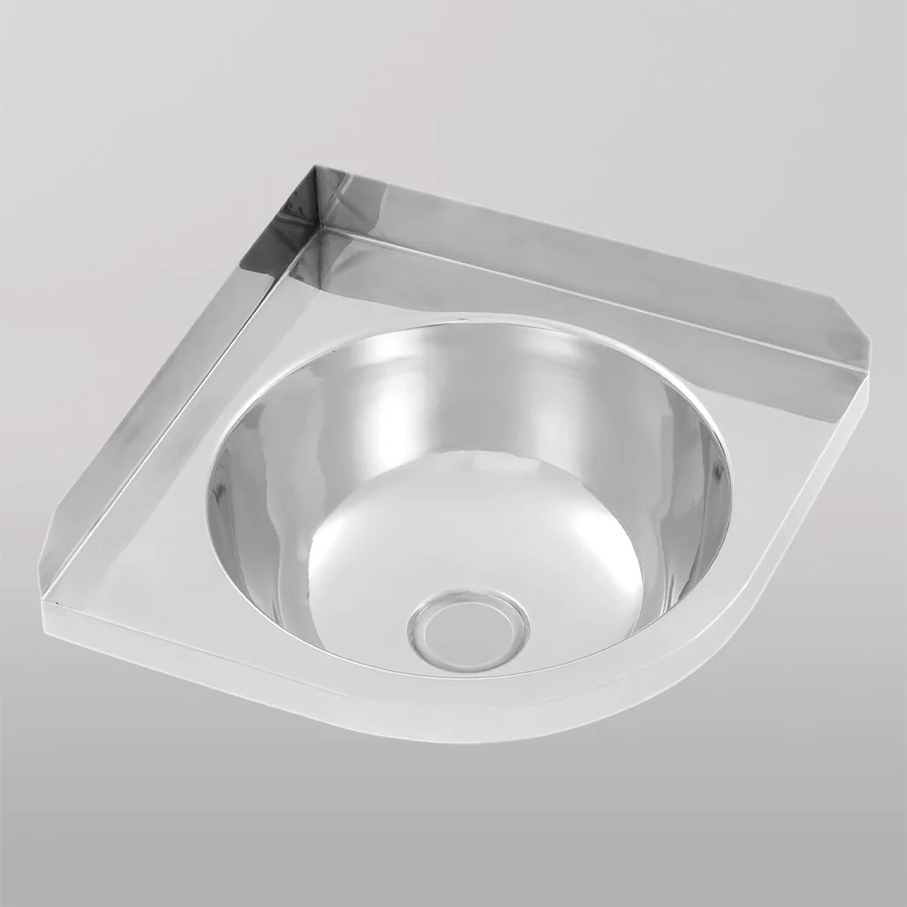 3monkeez Corner Stainless Steel Hand Basin - Image 2