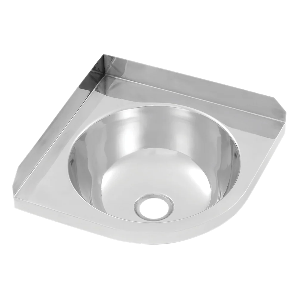 3monkeez Corner Stainless Steel Hand Basin - Image 4