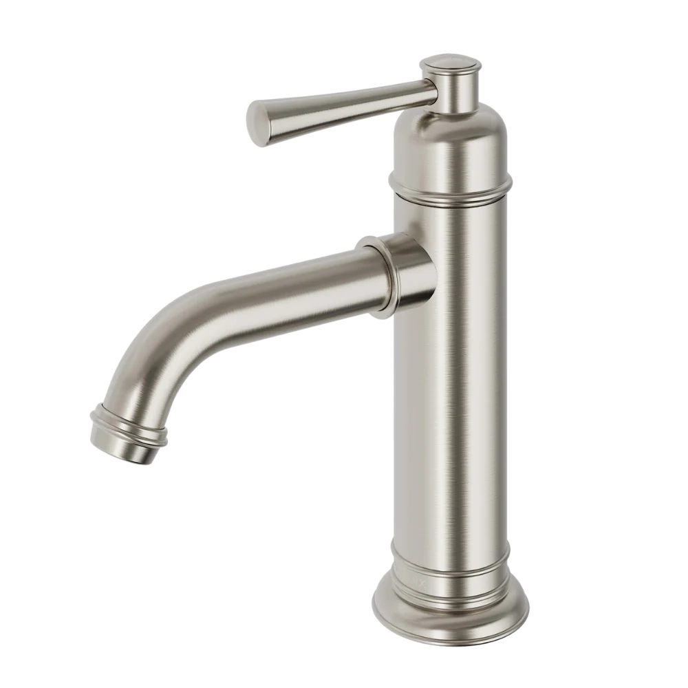 Phoenix Cromford Basin Mixer Lead Free Brushed Nickel - Image 3