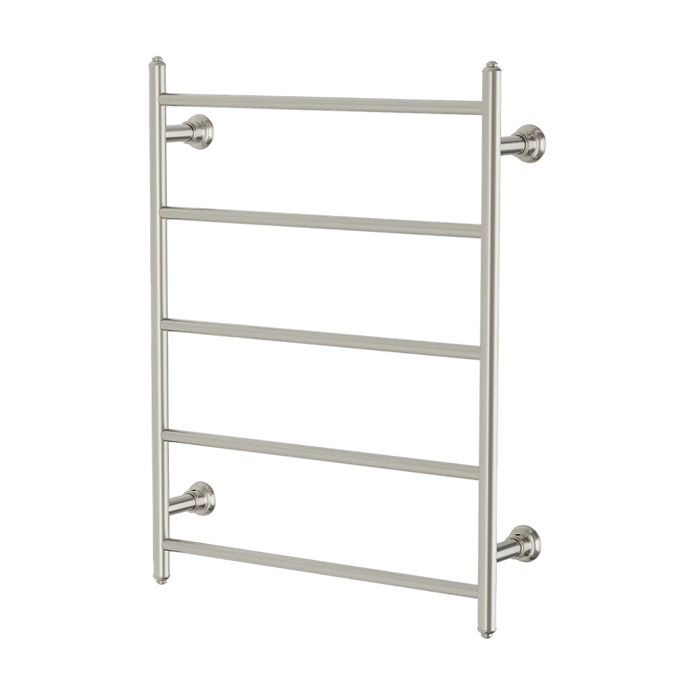 Phoenix Cromford Heated Towel Ladder 550x750mm Brushed Nickel