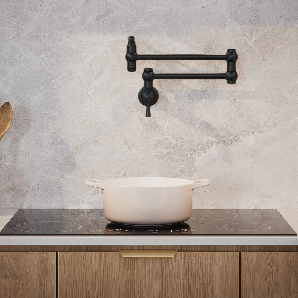 Phoenix Cromford Pot Filler Matte Black - Image 2