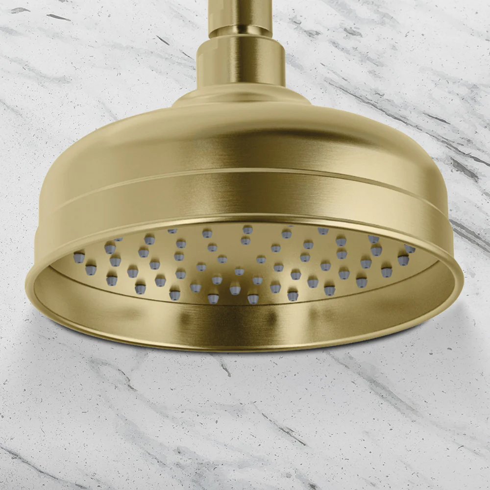 Phoenix Cromford Shower 160mm Rose Brushed Gold - Image 2