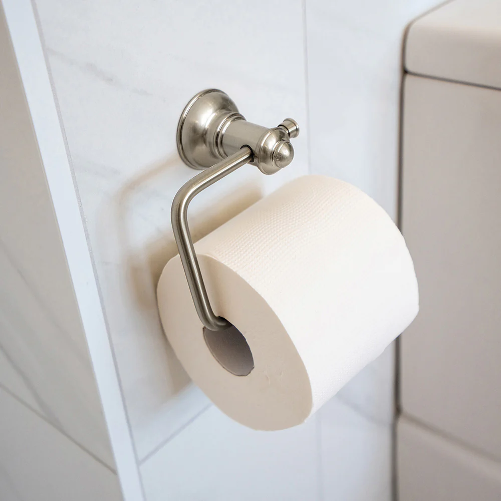 Phoenix Cromford Toilet Roll Holder Brushed Nickel - Image 2