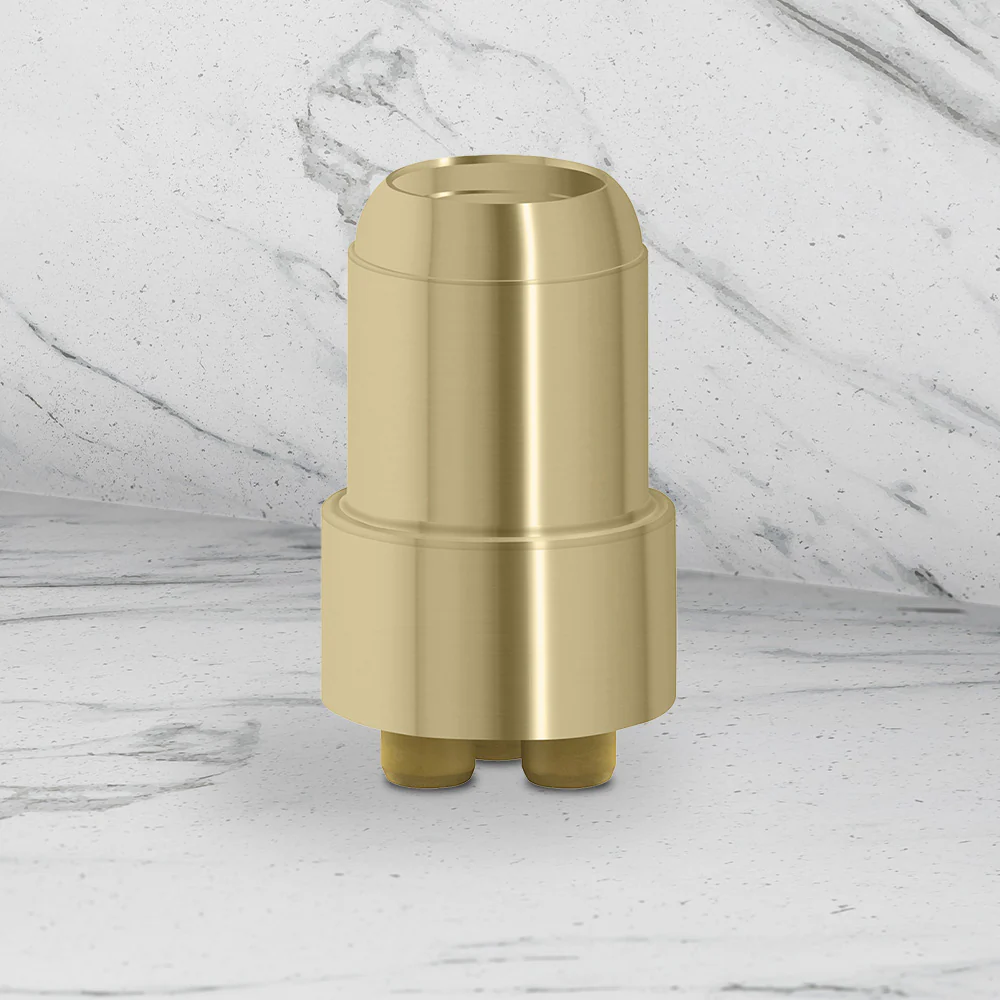 Phoenix Cromford Wall Mixer 25mm Extended Seat Assembly Brushed Gold - Image 2