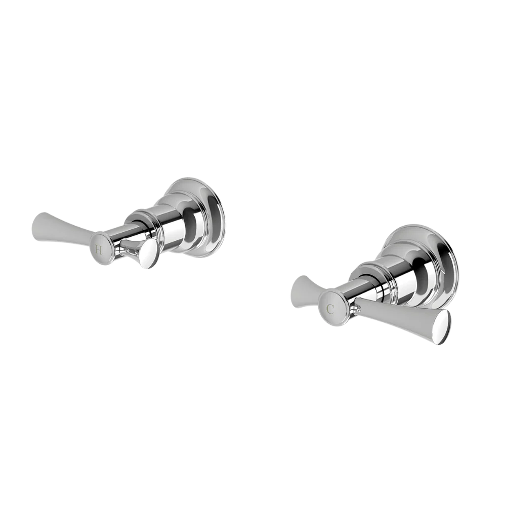 Phoenix Cromford Wall Top Assemblies Chrome - Image 3