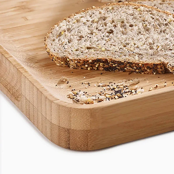 Joseph Joseph Cut&Carve Bamboo Chopping Board - Image 4
