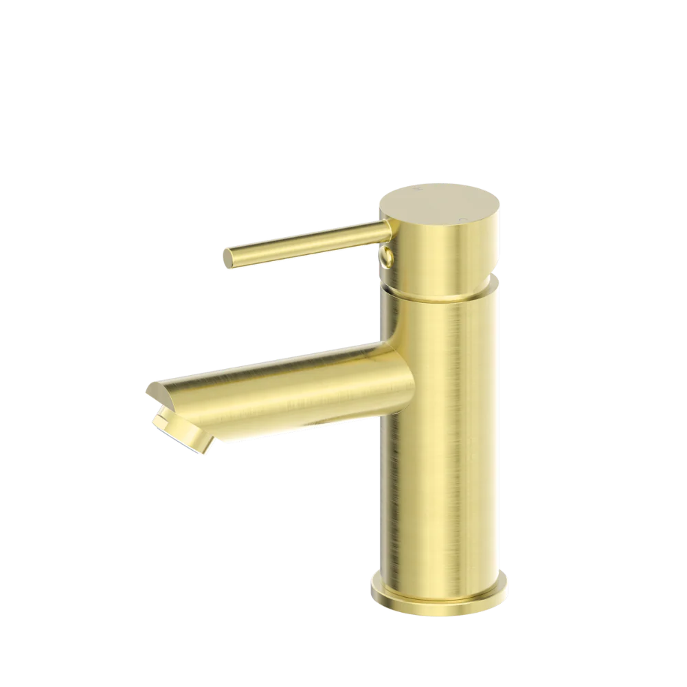 Nero Dolce Basin Mixer Straight Spout Brushed Gold - Image 3