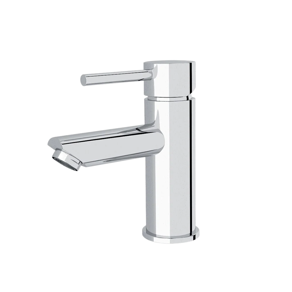 Nero Dolce Basin Mixer Straight Spout Chrome