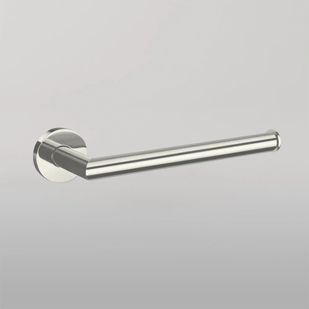 Nero Dolce Hand Towel Rail Brushed Nickel - Image 2