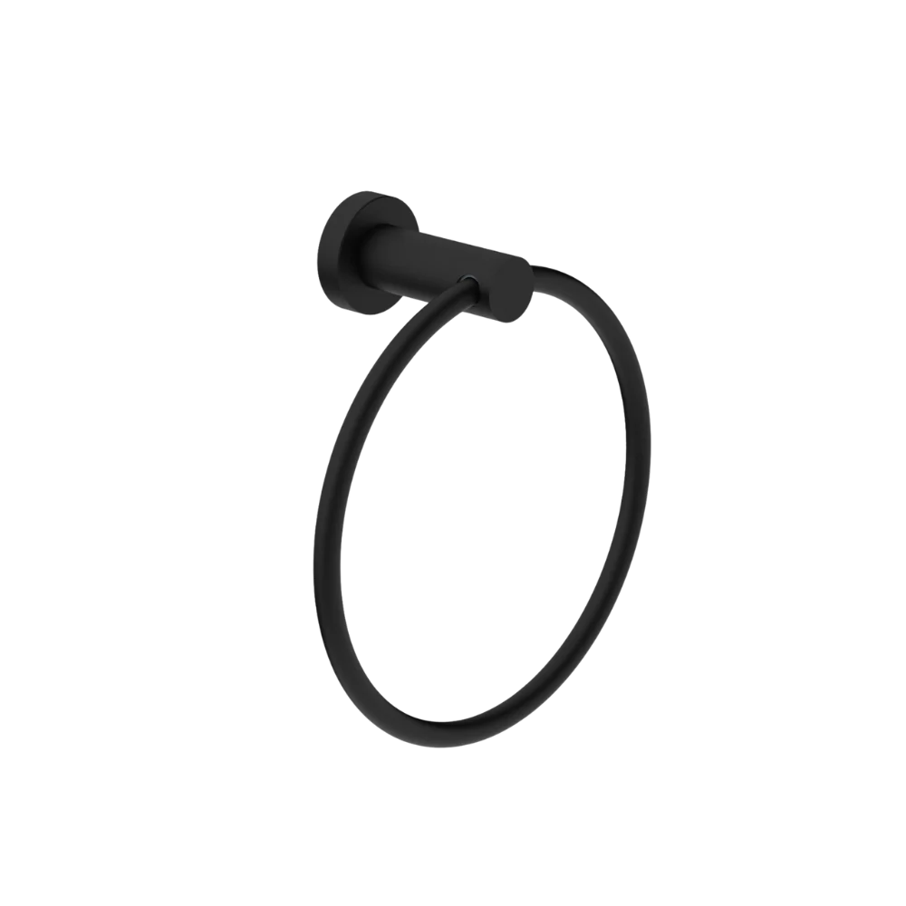 Nero Dolce II Hand Towel Ring Matte Black