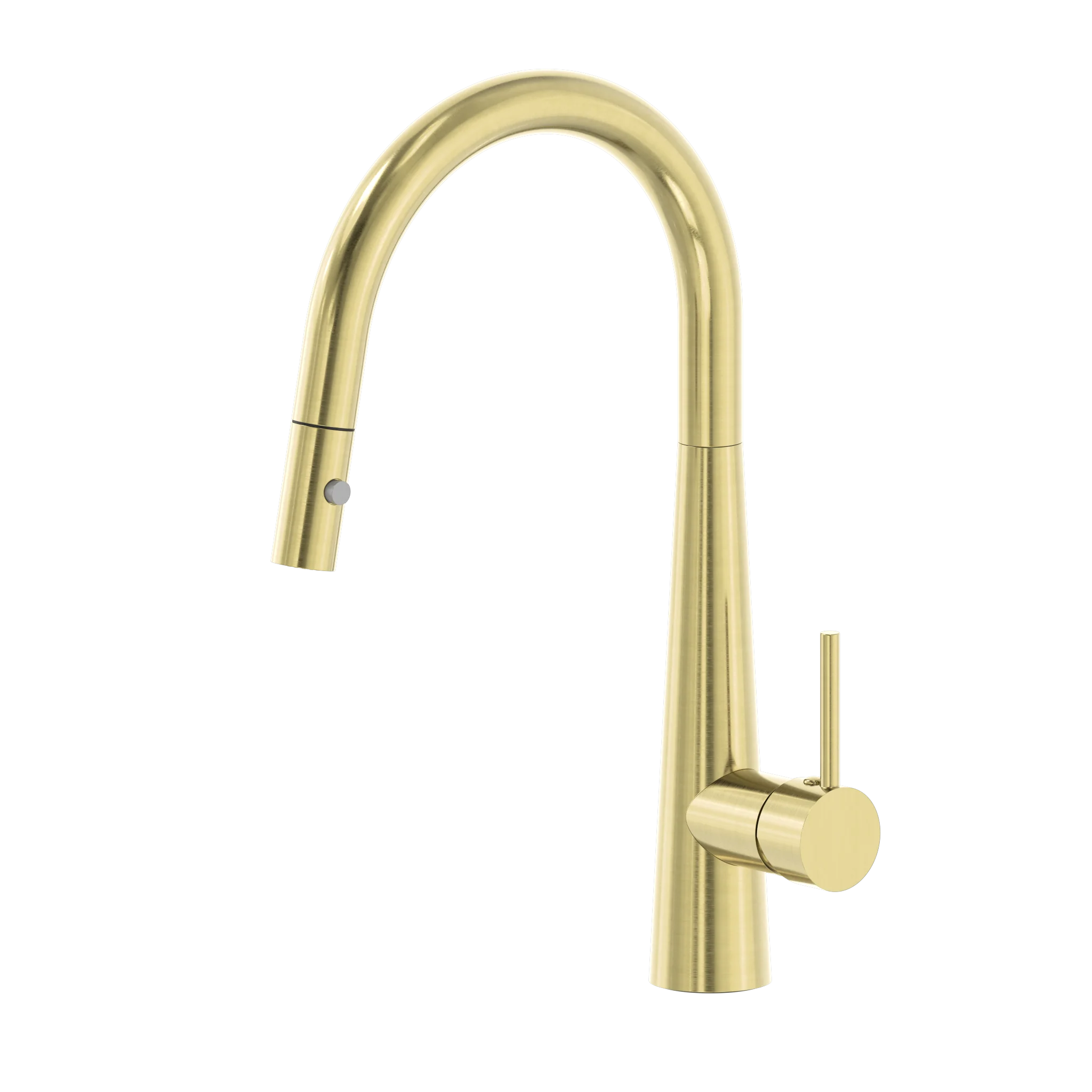 Nero Dolce Pull-Out Sink Mixer with Veggie Spray Function Brushed Gold - Image 3