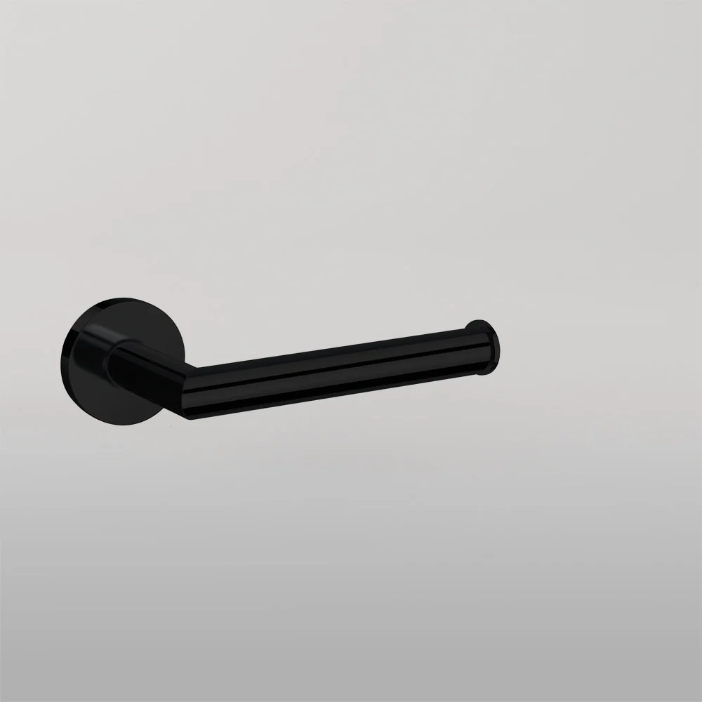 Nero Dolce Toilet Roll Holder Matte Black - Image 2