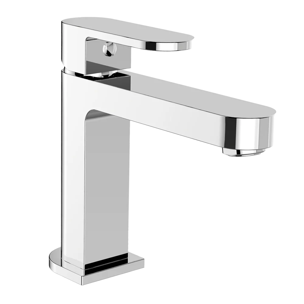 Nero Ecco Basin Mixer Chrome