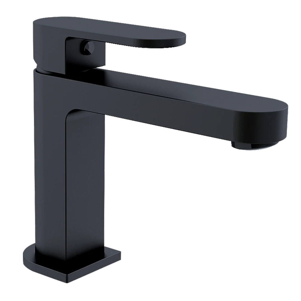 Nero Ecco Basin Mixer Matte Black - Image 4